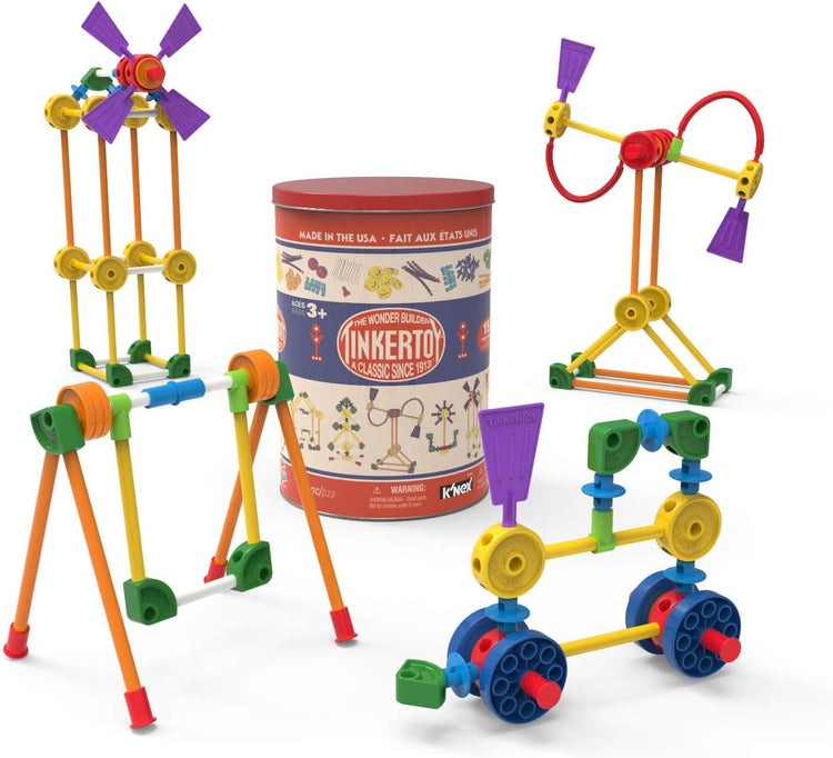 TINKERTOY - Retro Building Tin
