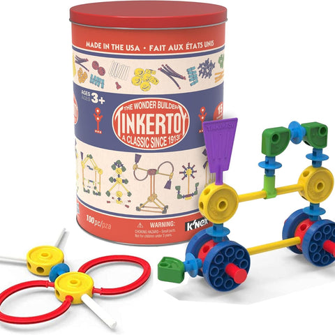 TINKERTOY - Retro Building Tin