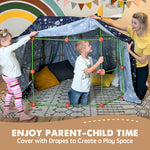 Tiny Land Fort Building Kit Creative Fort Indoor Outdoor