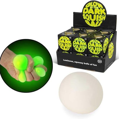 Tobar 38439 Glow in The Dark Squish Ball