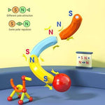 Magnetic Sticks & Balls Building Blocks STEM Set