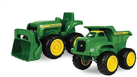 TOMY John Deere Tractor & Dump Truck Set (2 pcs)