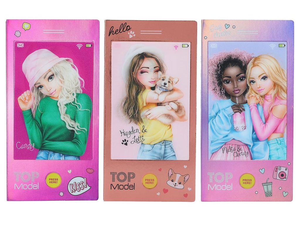 Top Model Mini Coloring Book - Plays Music