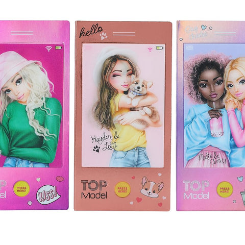 Top Model Mini Coloring Book - Plays Music