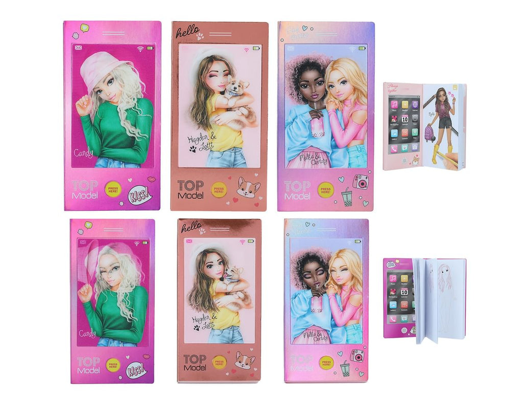 Top Model Mini Coloring Book - Plays Music