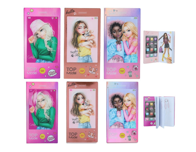 Top Model Mini Coloring Book - Plays Music