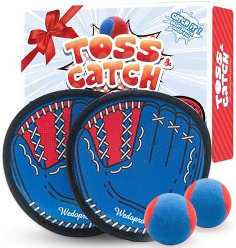 Toss & Catch Ball Paddle Game Set