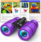 LET'S GO! Kids Binoculars for Outdoor Play