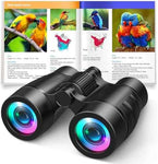 LET'S GO! Kids Binoculars for Outdoor Play
