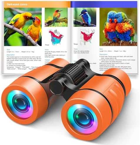 LET'S GO! Kids Binoculars for Outdoor Play