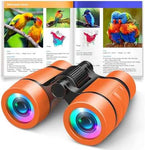 LET'S GO! Kids Binoculars for Outdoor Play