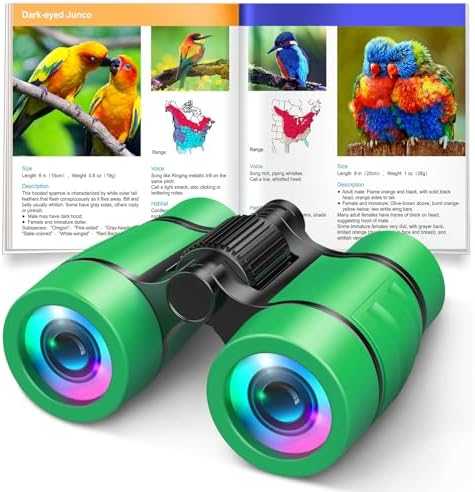 LET'S GO! Kids Binoculars for Outdoor Play