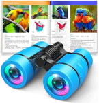 LET'S GO! Kids Binoculars for Outdoor Play