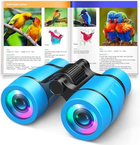 LET'S GO! Kids Binoculars for Outdoor Play