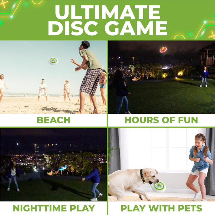 Toysery Light Up Flying Disc