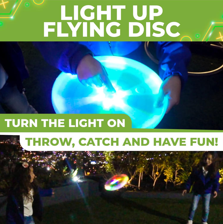 Toysery Light Up Flying Disc