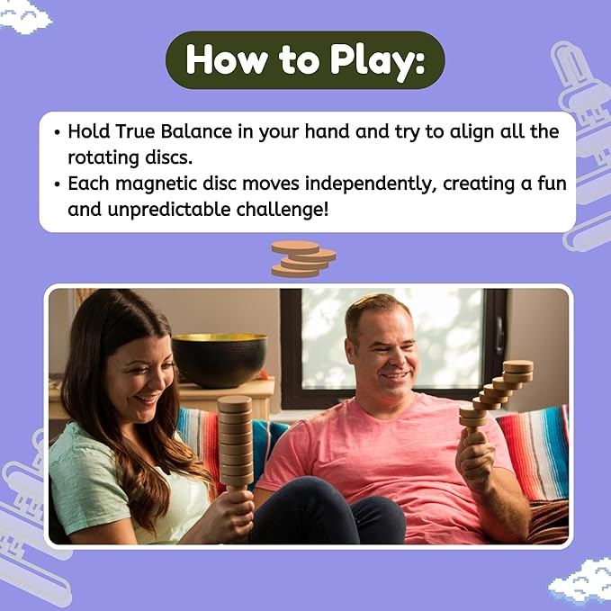 TrueBalance Sensory Balance Toy for Kids Ages 4+