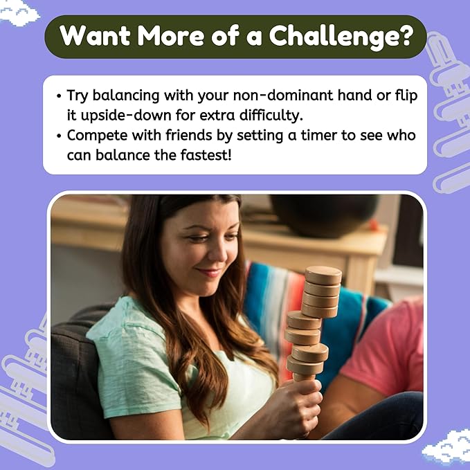 TrueBalance Sensory Balance Toy for Kids Ages 4+
