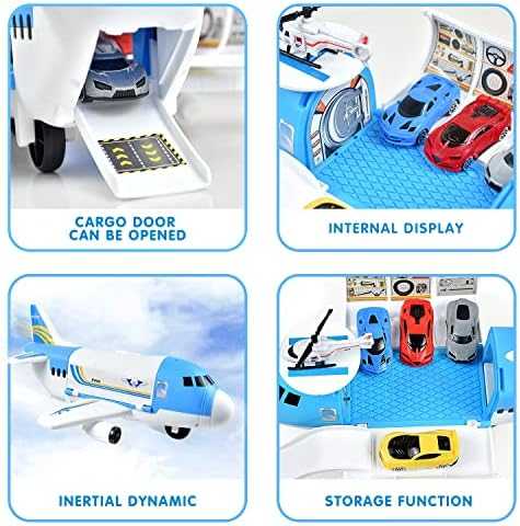 Tuko Transport Cargo Airplane & Cars Play Set