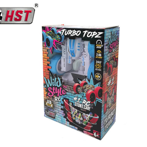 Turbo Topz Wild Style RC - Pop Wheelies and 360 Tornado Spins