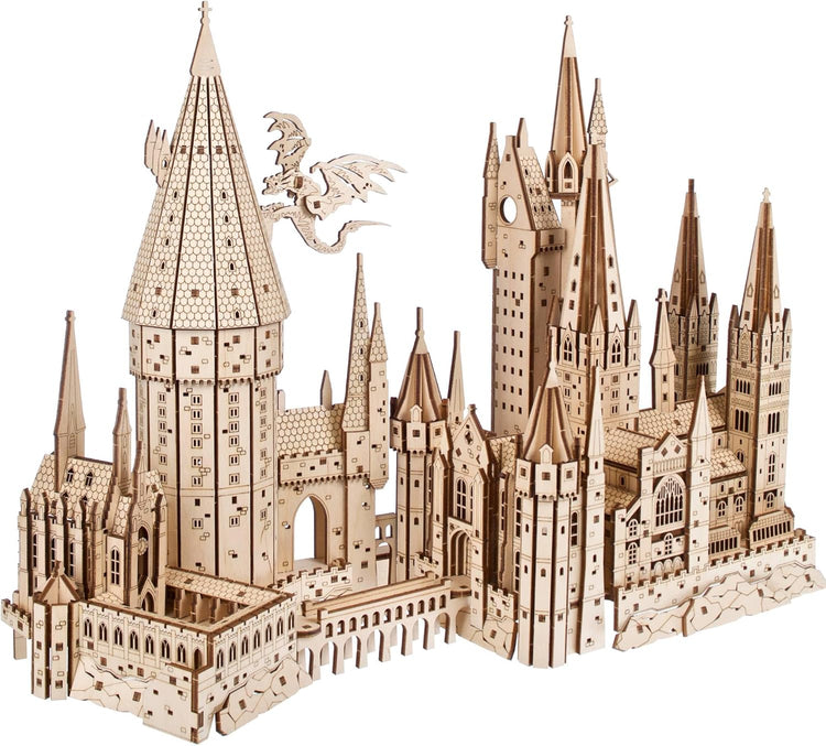 Ugears Harry Potter Hogwarts Castle 3D Wooden Puzzles for Adults