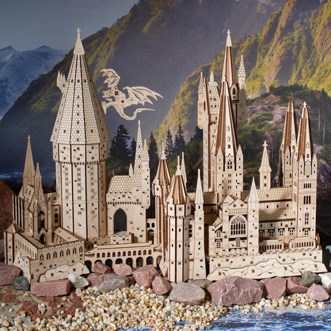 Ugears Harry Potter Hogwarts Castle 3D Wooden Puzzles for Adults