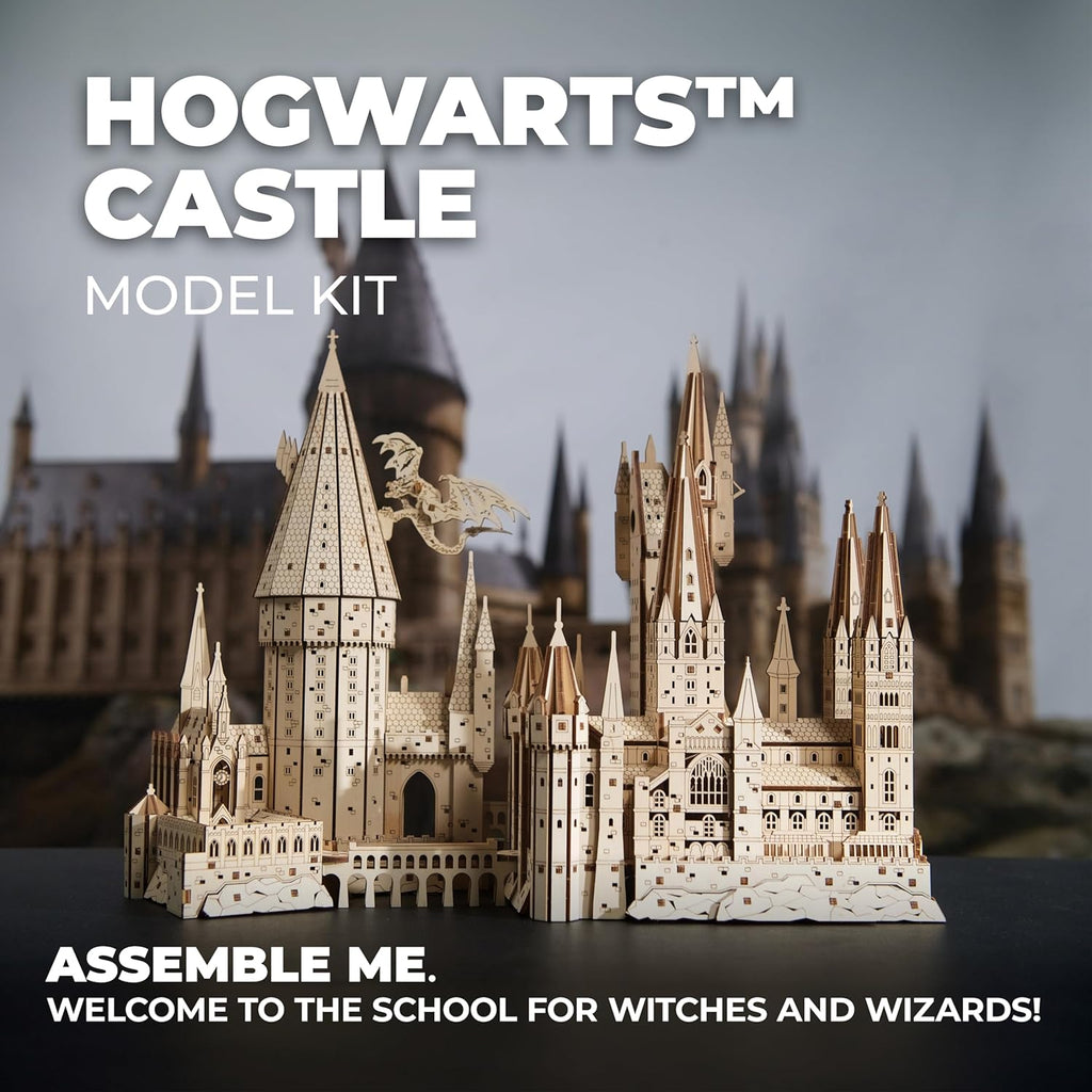 Ugears Harry Potter Hogwarts Castle 3D Wooden Puzzles for Adults