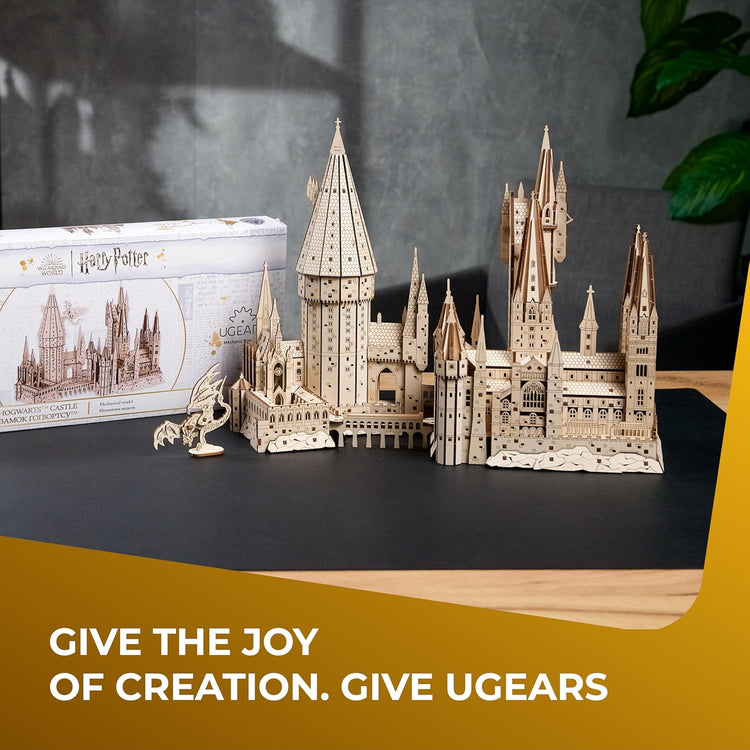 Ugears Harry Potter Hogwarts Castle 3D Wooden Puzzles for Adults