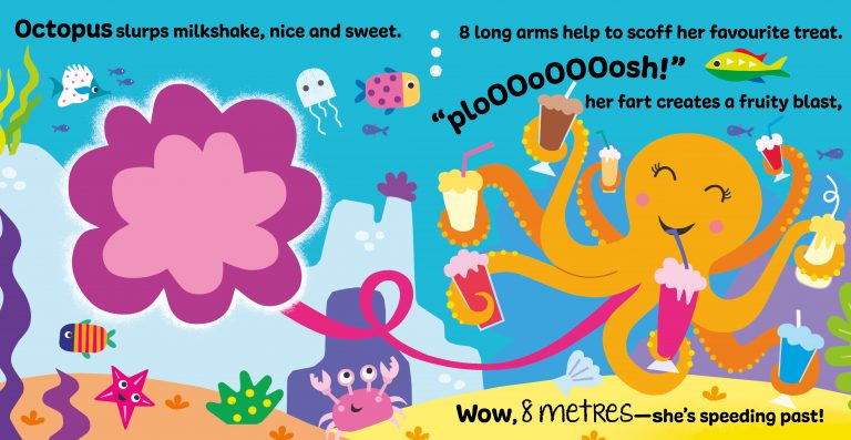 Sea Fart Book - Scratch-and-Sniff Laughs by Buddy & Barney