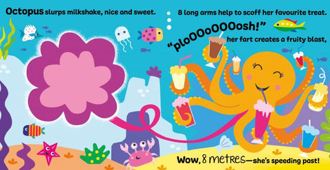 Sea Fart Book - Scratch-and-Sniff Laughs by Buddy & Barney