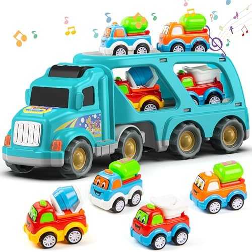 Veslier Construction Carrier Truck Play Set