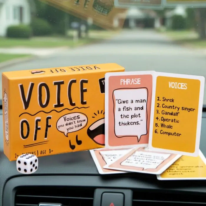 Voice Off Travel Game - Say It Silly