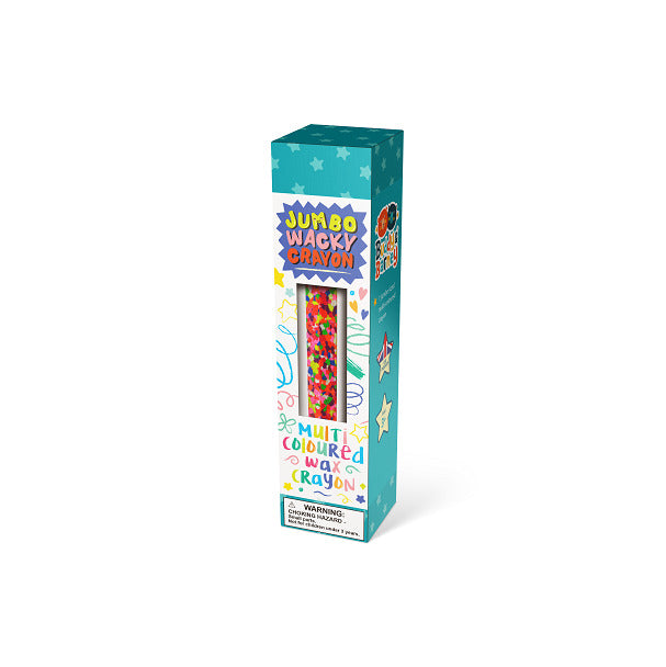 Multi-Colour Wacky Jumbo Crayon - 8 Colors in 1 by Buddy & Barney