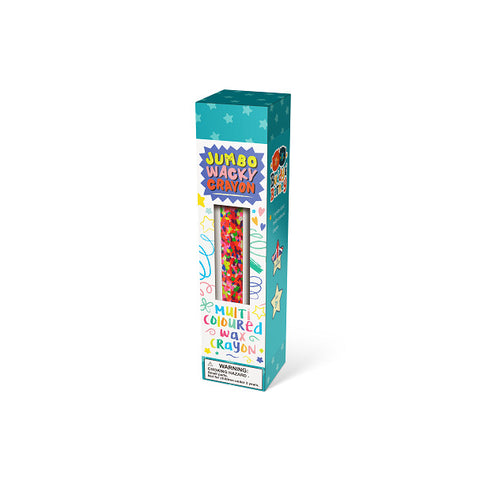 Multi-Colour Wacky Jumbo Crayon - 8 Colors in 1 by Buddy & Barney