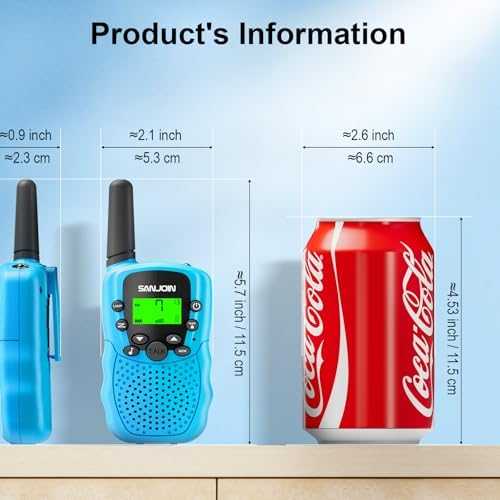 Kids Walkie Talkies – 3-Mile Range