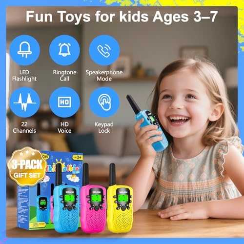 Kids Walkie Talkies – 3-Mile Range
