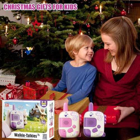 Unicorn Walkie Talkies for Kids (2-Pack)