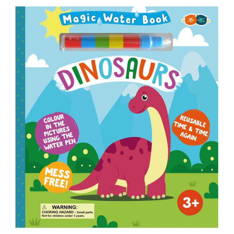 Dinosaur Magic Water Book - Just Add Water by Buddy & Barney