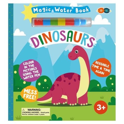 Dinosaur Magic Water Book - Just Add Water by Buddy & Barney