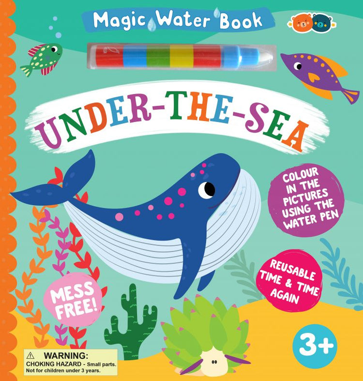Sea Magic Water Book - Just Add Water by Buddy & Barney