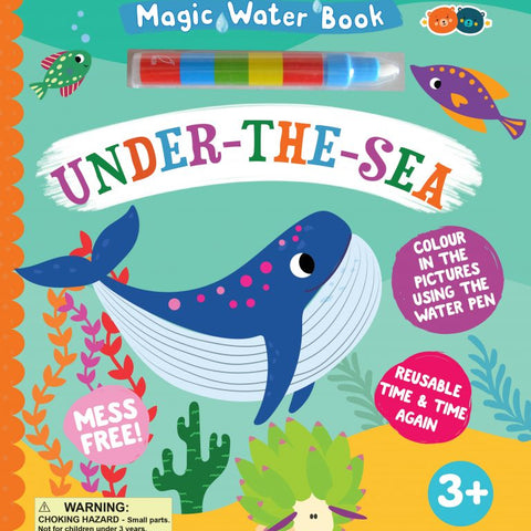 Sea Magic Water Book - Just Add Water by Buddy & Barney