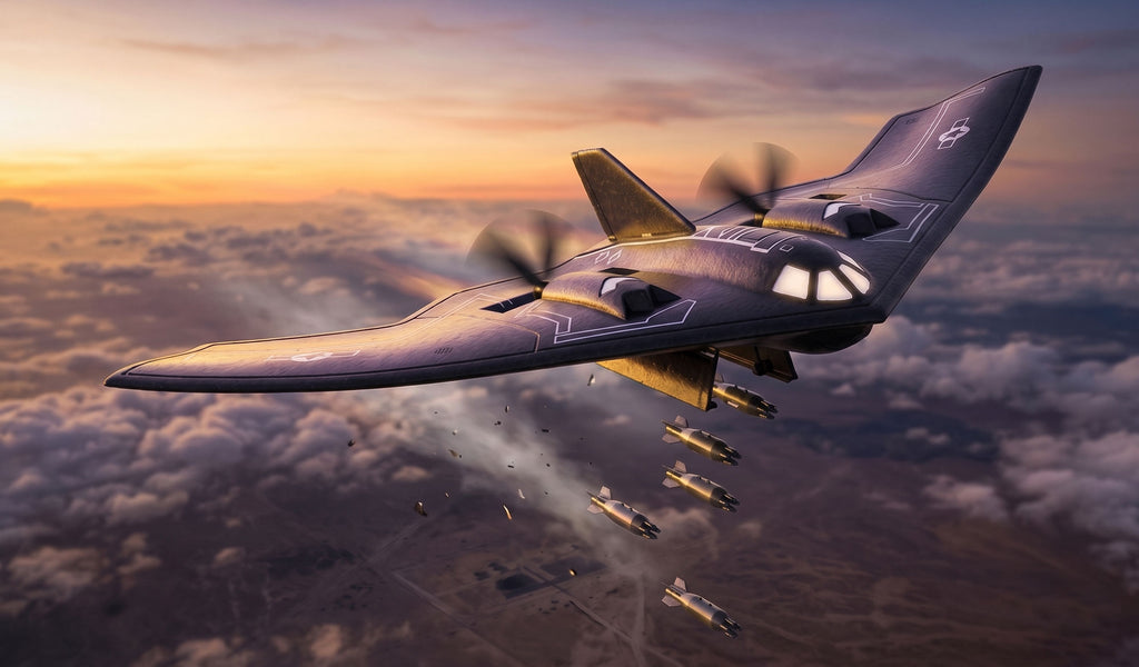 RC Stealth Aircraft - Ready-to-Fly B-2 Stealth Bomber Thrills