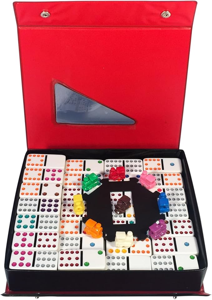 WE Games Mexican Train Dominoes, Double Twelve