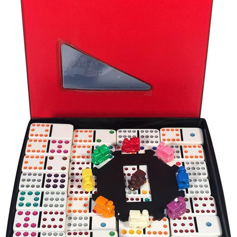 WE Games Mexican Train Dominoes, Double Twelve