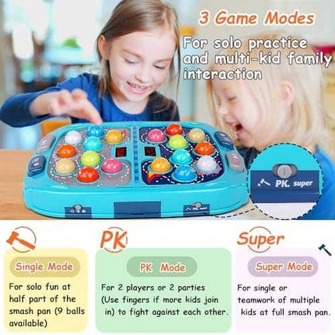 Whack-a-Mole Pounding Game with Lights & Sounds