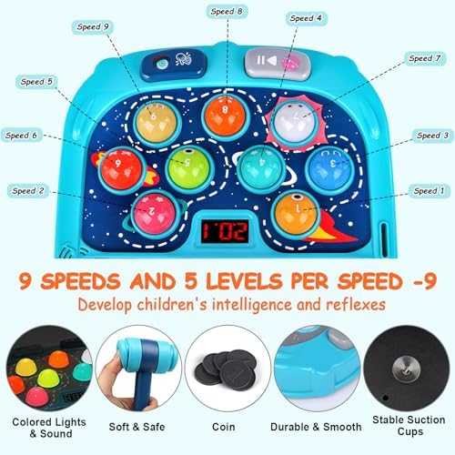 Whack-a-Mole Pounding Game with Lights & Sounds