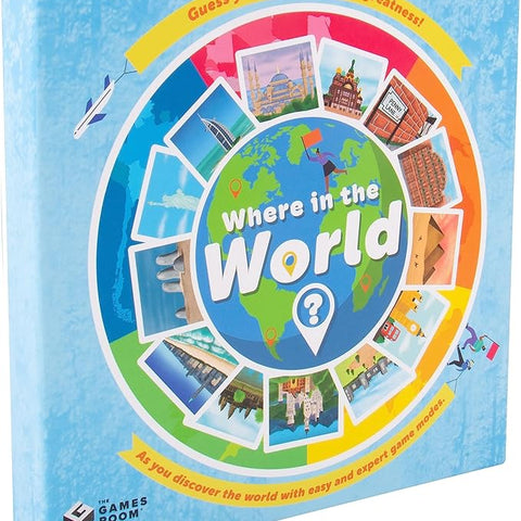 Where in the World Board Game – The World Game Fun Geography Board Game