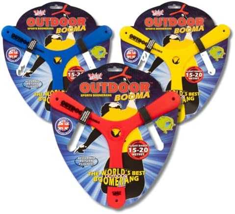 Wicked Outdoor Booma - Tri-Blade Boomerang with Return