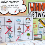Window Bingo - Spot Road Trip Finds