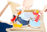Wooden Whale Baby Walker by Small Foot